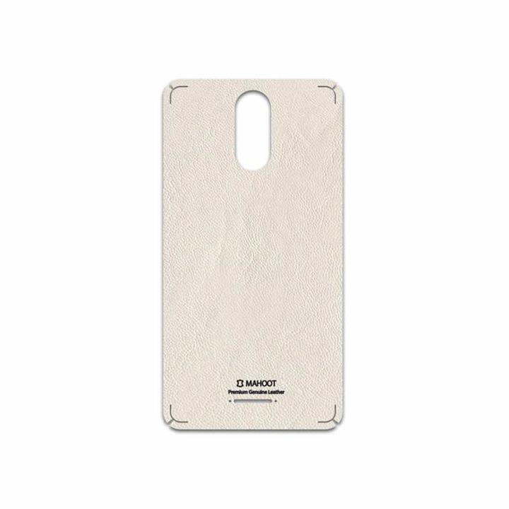 برچسب پوششی ماهوت مدل Corn-Silk-Leather مناسب برای گوشی موبایل تکنو WX3F LTE MAHOOT Corn-Silk-Leather Cover Sticker for Tecno WX3F LTE